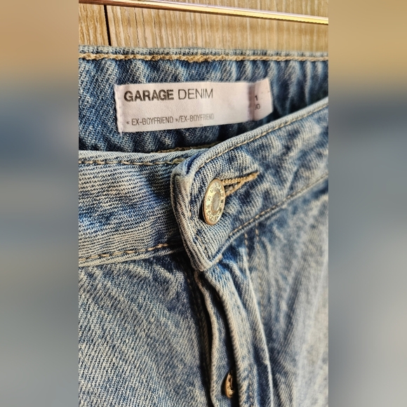 Garage Light Blue Boyfriend Jeans Size 11 - Picture 3 of 5